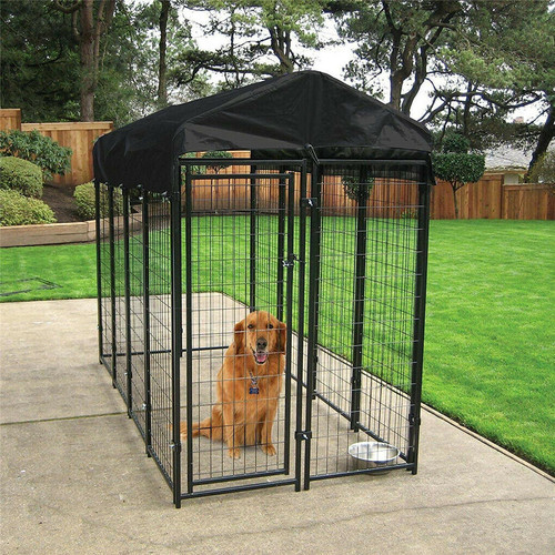Outdoor dog kennel pet - dog,