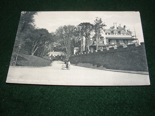 Vintage postcard sidmouth glen - postcard,