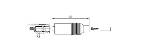 Ignition coil plug - ignition, vw