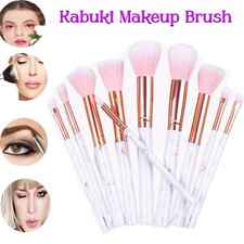 10 pcs Kabuki Make up Brushes