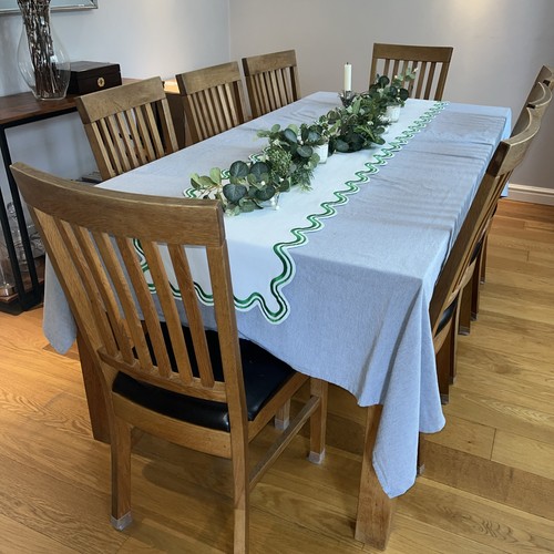 Oak dining chairs with - oak,