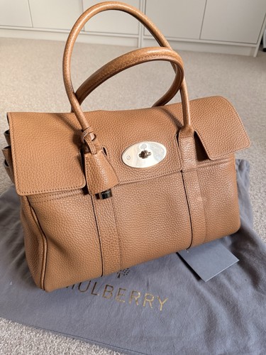 Mulberry bayswater leather - mulberry,