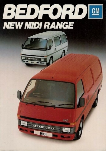 Bedford midi 1985 - midi, 1985-1986
