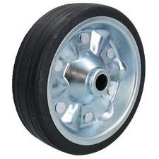 8in (200mm) Replacement Solid Jockey Wheel For Ribbed Jockeys Heavy Duty