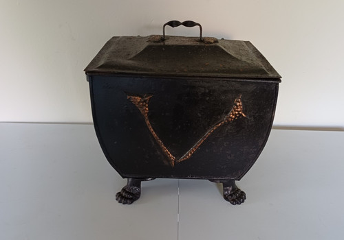 Art nouveau toleware metal - art,