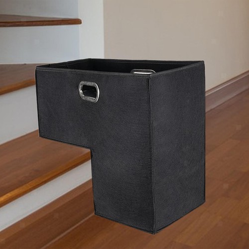 Foldable staircase basket - foldable,