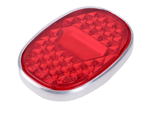 Rear light lens 66x48mm for
