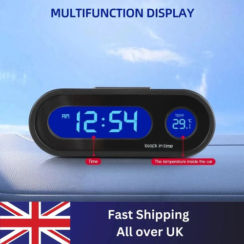 Car mini electronic clock - mini, time