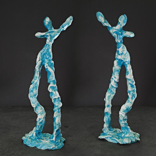 Sculpture ceramic plastic - , art