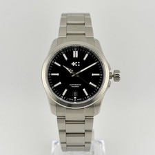 Christopher Ward C63 Sealander 36mm Auto Dive Watch Black 150m Sapphire Unworn