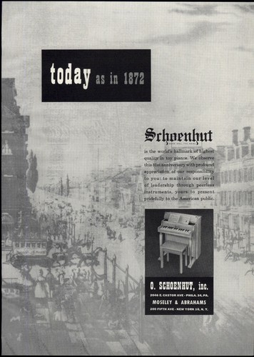 1953 paper schoenhut - 1953, toy