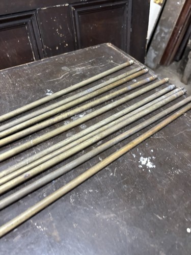 Antique brass stair rods - antique,