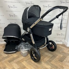 Mamas And Papas Ocarro Pushchair & Carrycot - Black & Chrome