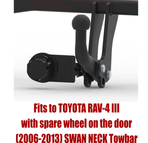 Swan neck tow - neck,
