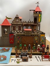 Playmobil Castle 3666 Kings Large Castle 100% Complete With Accessories - No Box