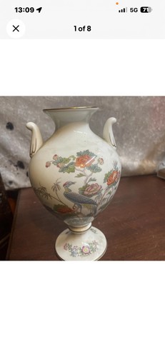 Kutani crane wedgewood - wedgewood, bone