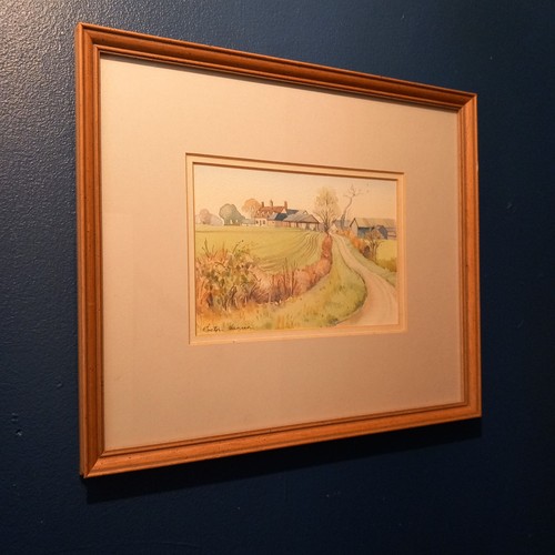 Original watercolour greta - original, by