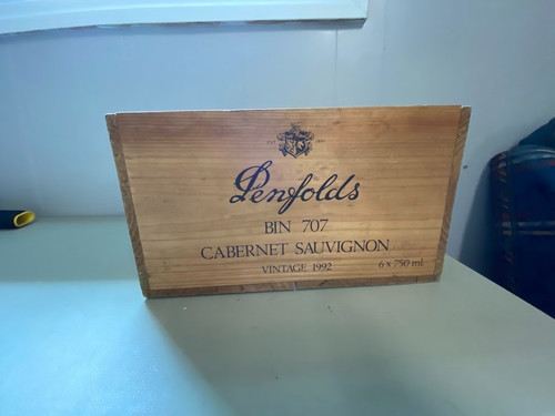 Penfolds 1992 bin - bin, 707