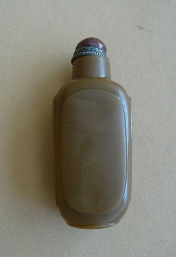 Snuff box opaque - box, brown