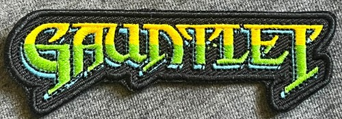 Gauntlet embroidered figure - gauntlet,