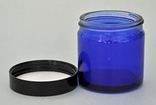 5 x 30ml Empty Cobalt Blue