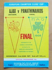 1971 European Cup Final AJAX v