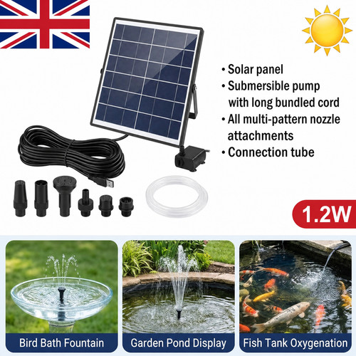 Garden solar water pond pump - garden,