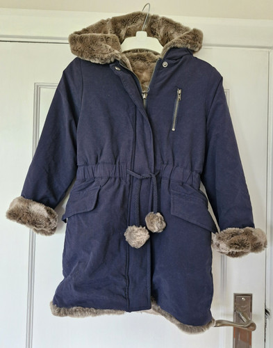 Girls reversible coat faux fur - girls,