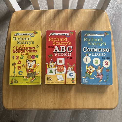 Lot vintage richard scarry - lot,