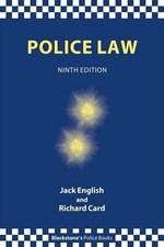 Police Law by Card, Richard