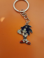 Sonic Hedgehog  enamel charm keyring