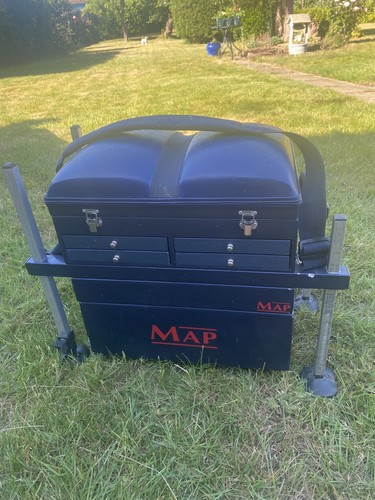 Map fishing seat box - map,
