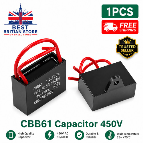 Cbb61 capacitor 450v fan - capacitor,