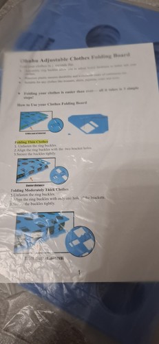 Clothes folding board fast - clothes,