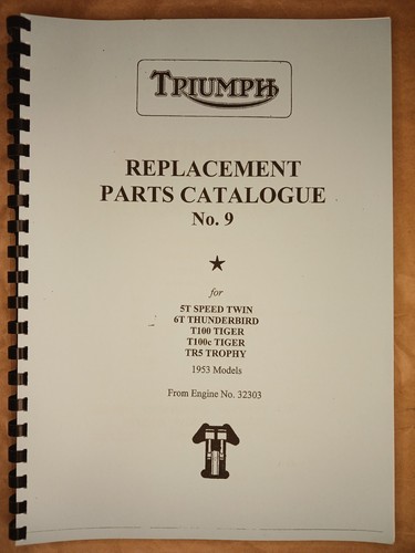 Triumph t100 tiger tr5 - 5t, 6t