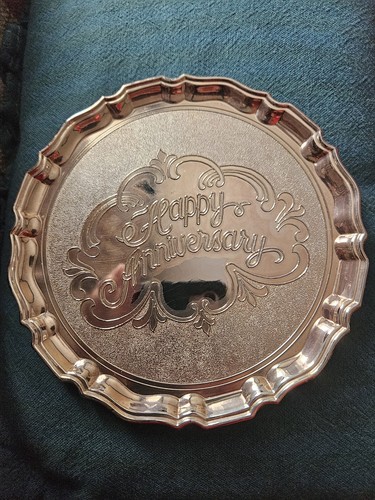 Grenadier silver plate happy - plate,