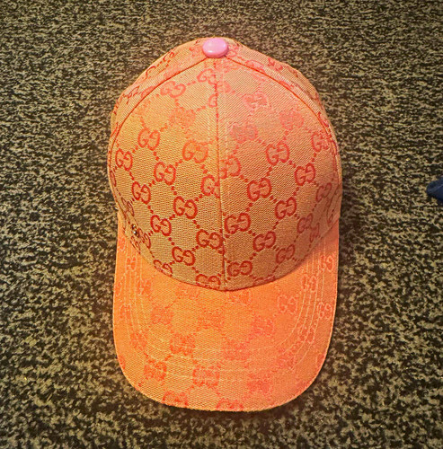 Gucci pink logo adjustable - gucci,