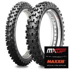 Maxxis MX-ST+ Tyres - Matched Pair - 70/100-19 + 90/100-16 - 85cc Big Wheel