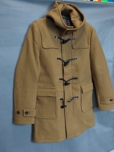 Hunt men brown wool hooded - hunt,