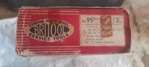 Britool socket set 1973 - socket,