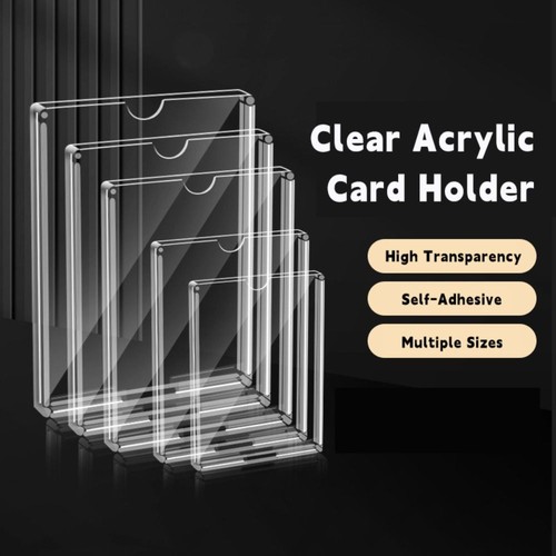 Clear label holder - clear,