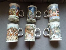 6 x Dunoon Vintage Fine Bone