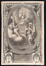 LEVITICUS 6 Ignis in altari beautiful large copperplate 17th century original