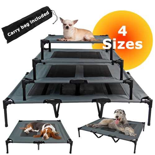 Elevated dog bed - bed, cat