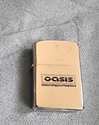 Oasis promo lighter - lighter, ‘stop