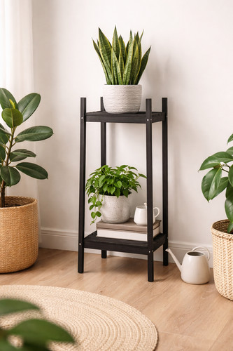 Tier wooden plant pot - 2,