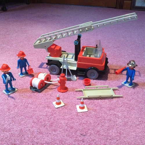 Playmobil vintage fire engine - vintage,