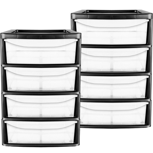 Drawer black silver - drawer,