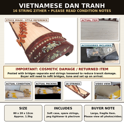 Vietnamese dan tranh string - dan,