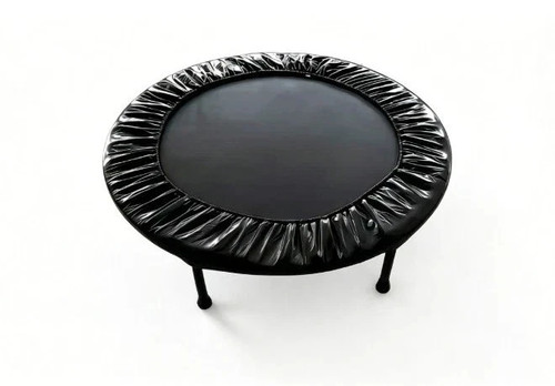 Black mini trampoline - black, 40